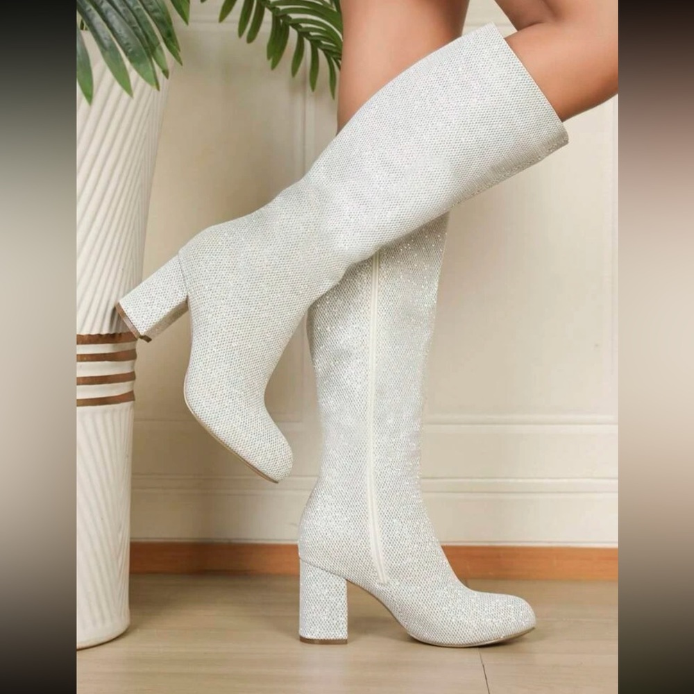 Taylor Swift Eras Sparkly Boots - size 8.5